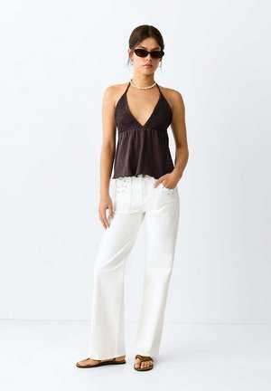 Mango Kids, TEEN - Vaqueros boyfriend - off-white