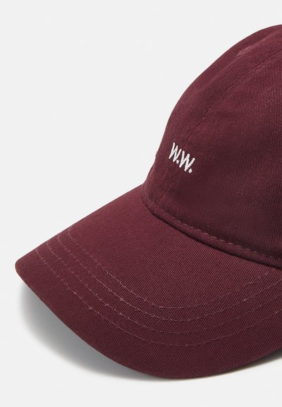 WOOD WOOD WWLOW PROFILE TWILL CAP - Boné - dark rust
