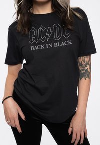 Paradiso Clothing AC/DC BACK IN - Print T-shirt - black