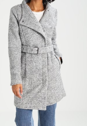 Vero Moda Mantel - mottled light grey