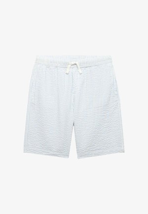 Marks & Spencer, TEXTURED STRIPE - Shorts - light blue