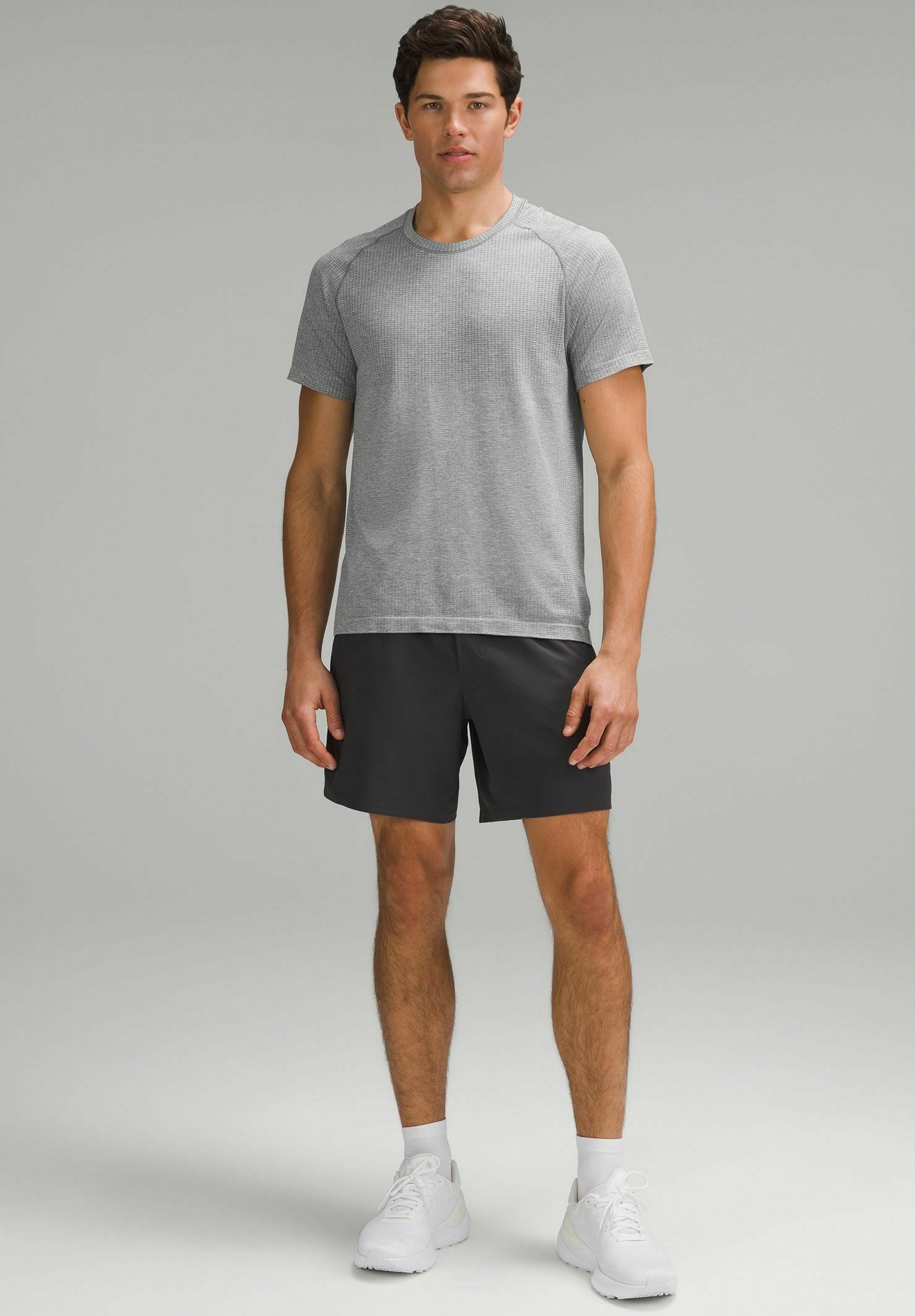 lululemon METAL VENT TECH SHORT-SLEEVE - Tricou basic - slate