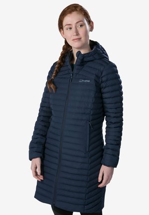 NULA MICRO LONG - Winter coat - blue