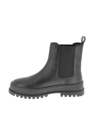 Botines con plataforma - noir