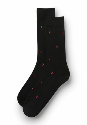 PETTERNED - Chaussettes - black