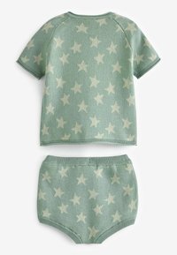 Next SET  - REGULAR FIT - T-shirts print - sage green