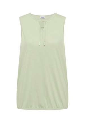Cecil, TOP MIT SPLIT NECK UND BÄNDERN - Débardeur - raw matcha lime