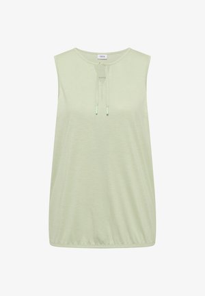 Cecil, TOP MIT SPLIT NECK UND BÄNDERN - Débardeur - raw matcha lime