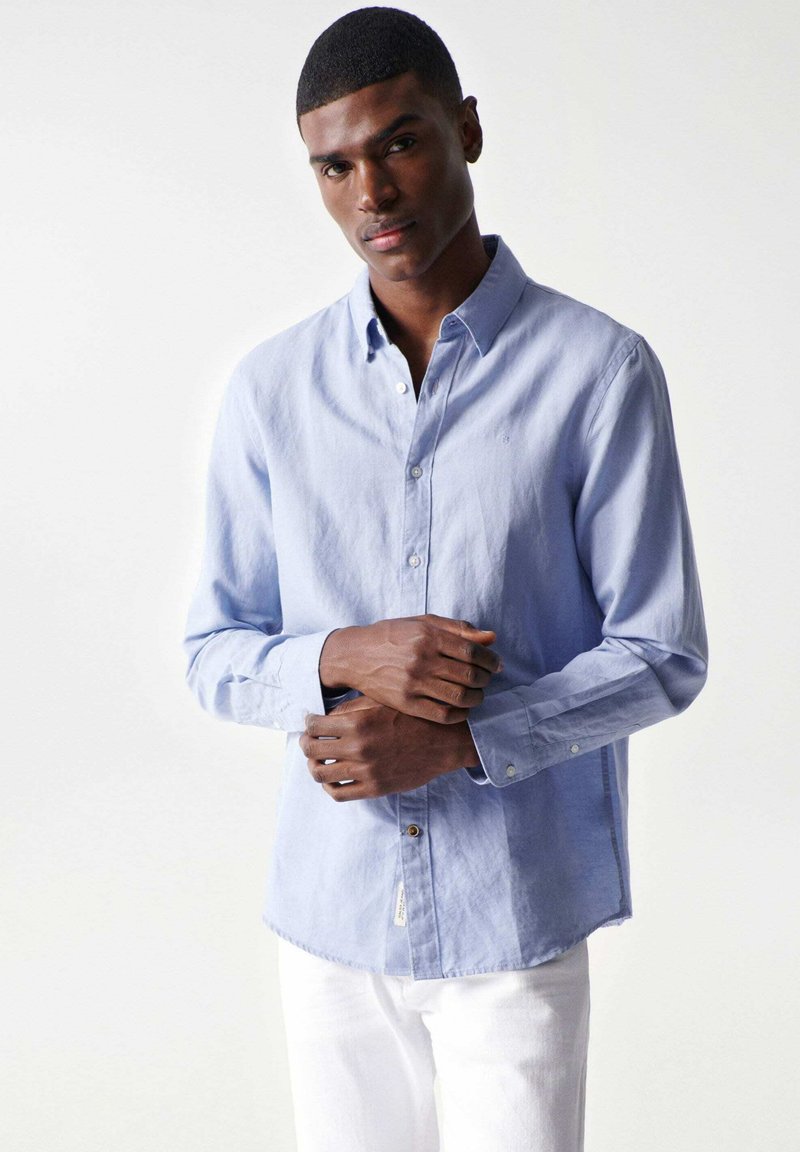 Salsa Jeans BIRMINGHAM REGULAR - Srajca - Blue