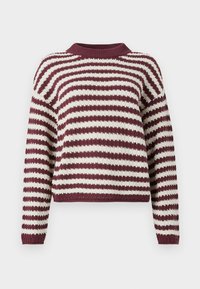 YASPORTA PULLOVER - Svetrík - birch/port royale