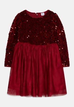 Cocktailkjole / festkjole - dark dusty red