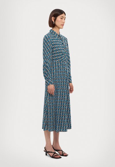 Diane von Furstenberg TORI DRESS - Košilové šaty - blue