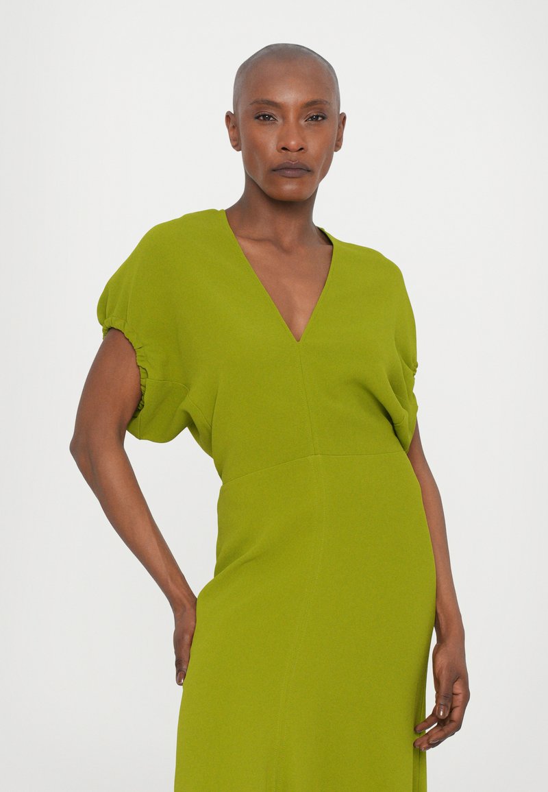 victoria beckham lime green dress VICTORIA BECKHAM-New With Tags Emerald Green Dress Sz-UK 14 main image 1