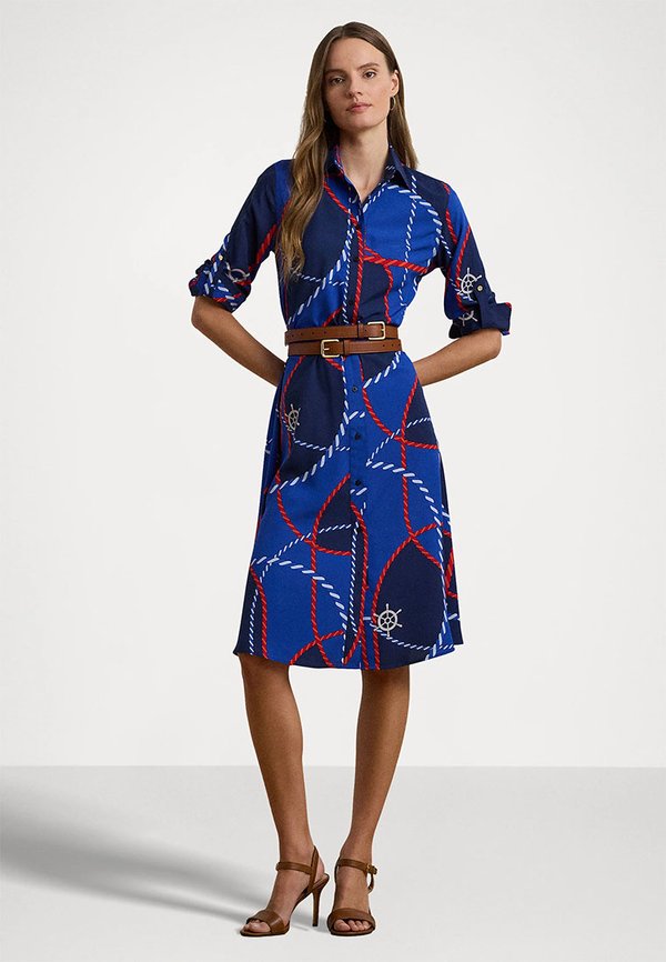 ROPE PRINT CREPE SHIRTDRESS - Shirt dress4