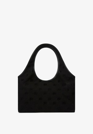 KARL LAGERFELD, KARL LAGERFELD SHOPPER RHINESTONE LARGE - Kabelka - black