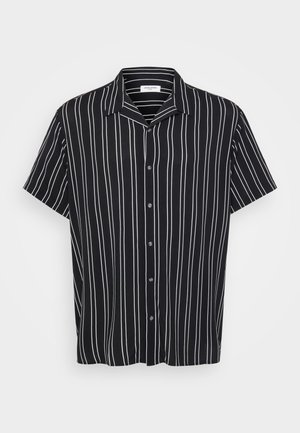 Jack & Jones JJEJEFF STRIPE RESORT SHIRT  - Shirt - black