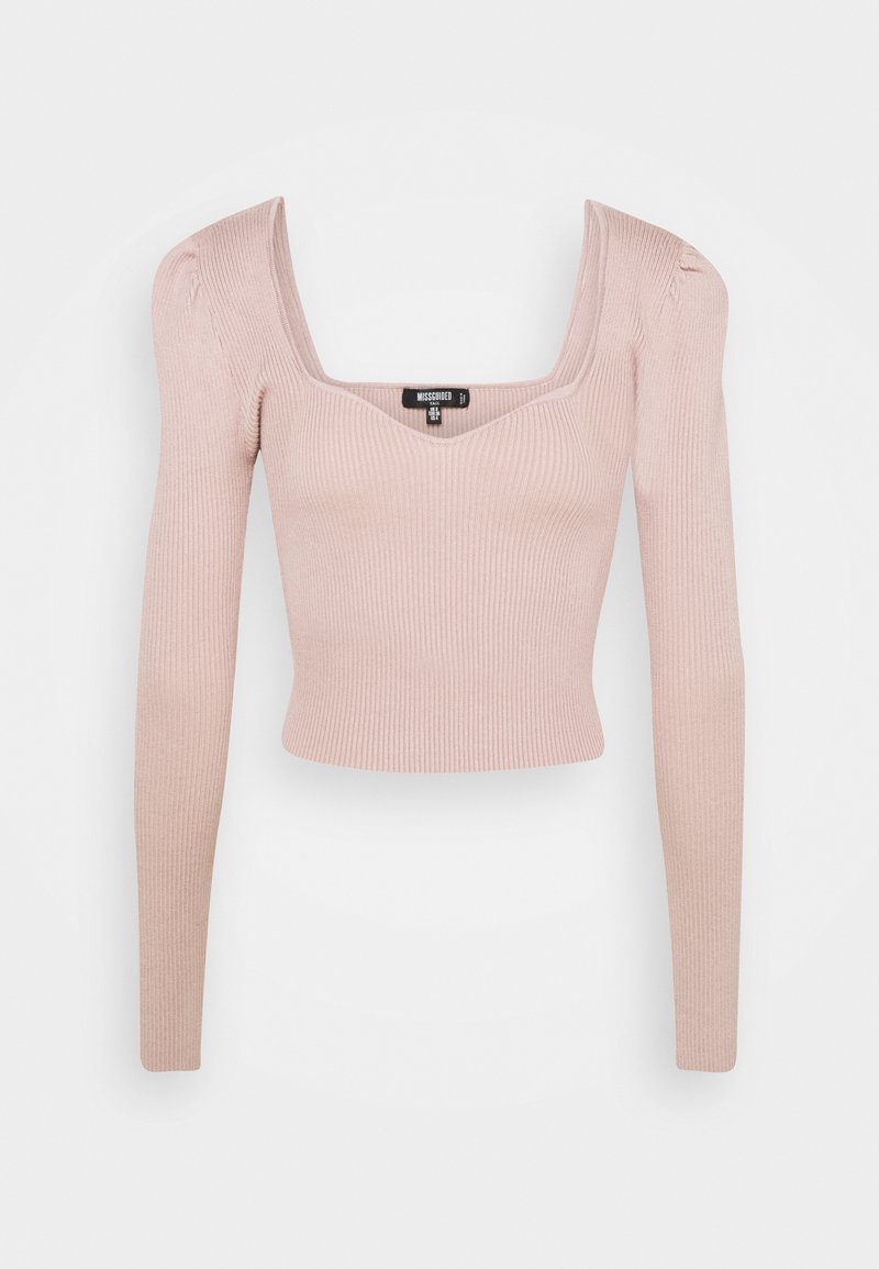 Missguided Tall Blouse donkerroze Missguided Tall Blouse donkerroze