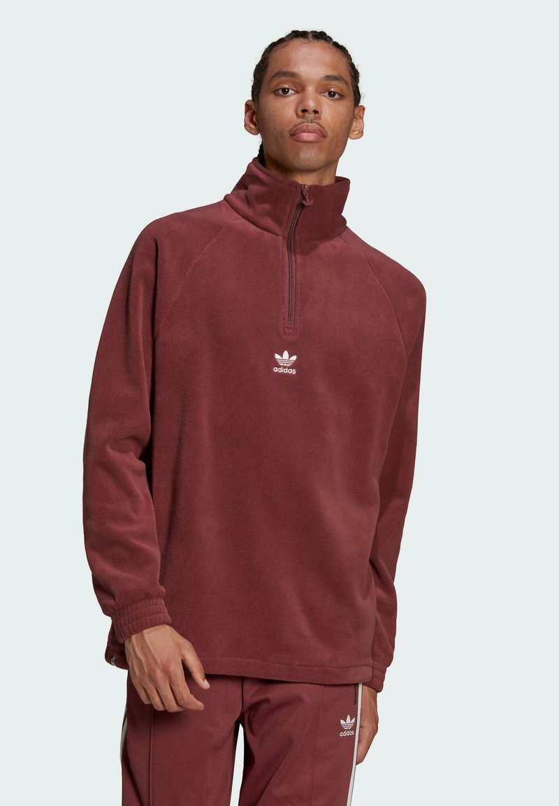 adidas Originals Fleece jumper brown Zalando.co.uk