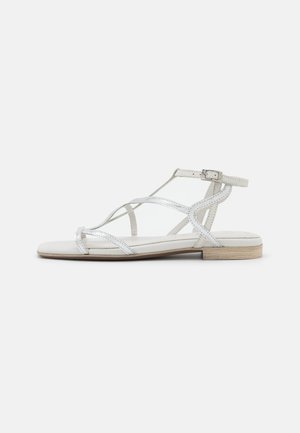 Sandals - white/silver