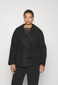 Vero Moda Curve VMANNE BERGEN  - Manteau court - black
