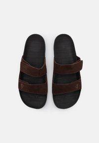 Quiksilver RIVI DOUBLE ADJUST - Chinelos - brown/black