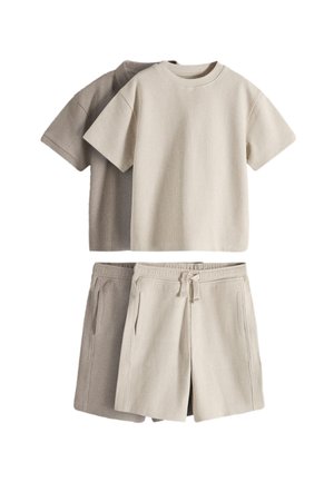 THE SET 2 PACK SET - Polo shirt - brown cream