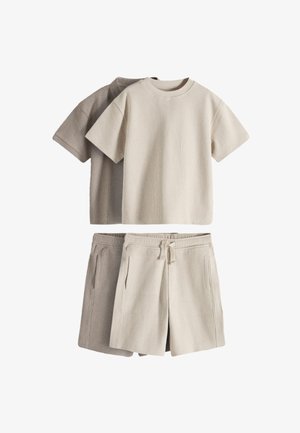 THE SET 2 PACK SET - Polo shirt - brown cream