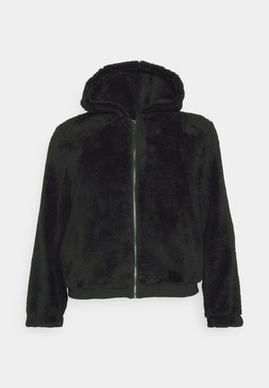 ONLY Carmakoma CONTACT SHERPA JACKET  - Blouson Bomber - black