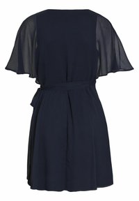 VILA KURZARM - Jurk - navy blazer