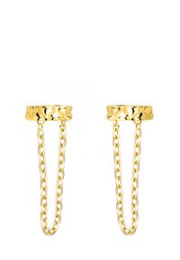 Ej vald, gold-coloured