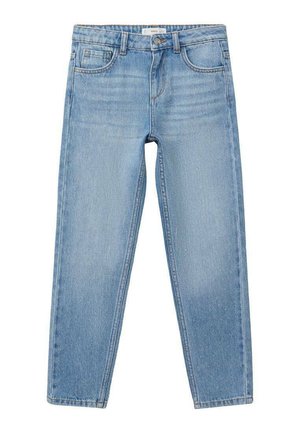 Mango Kids BRIGHT - Ravne kavbojke - bleu moyen