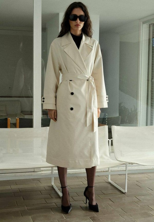 ANGELA - Trenchcoat - écru3