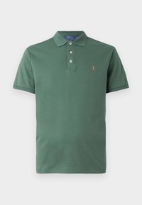 CUSTOM SLIM FIT SOFT COTTON POLO SHIRT - Polo krekls - washed forest