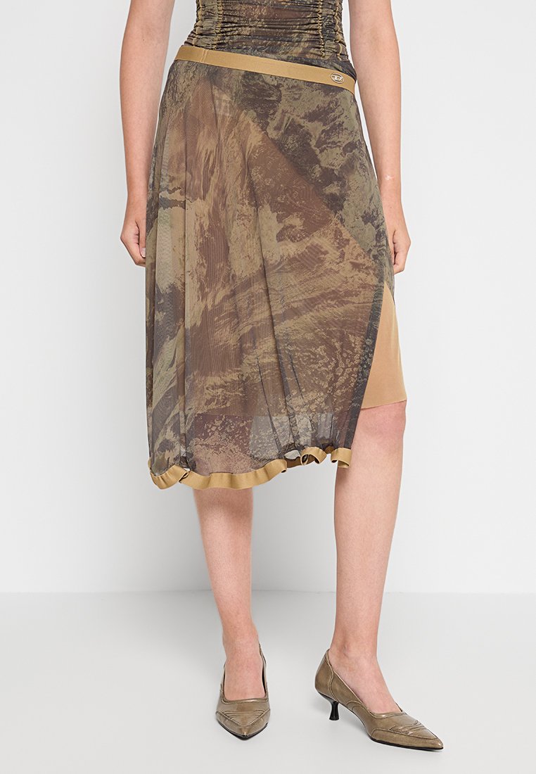 Diesel A-lijn rok groen Diesel A-lijn rok groen