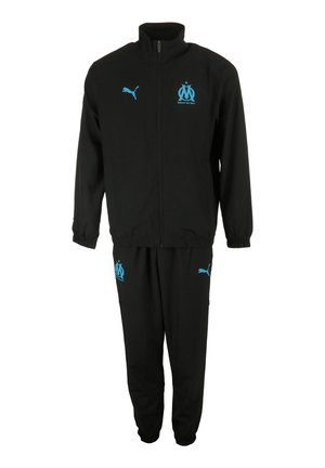 OM FTBLESS FAN - Trainingspak - puma black-bleu azur