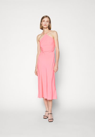DESIGNERS REMIX EXCLUSIVE VALERIE HALTER LONG DRESS - Rochie cocktail/Rochie petrecere - pink