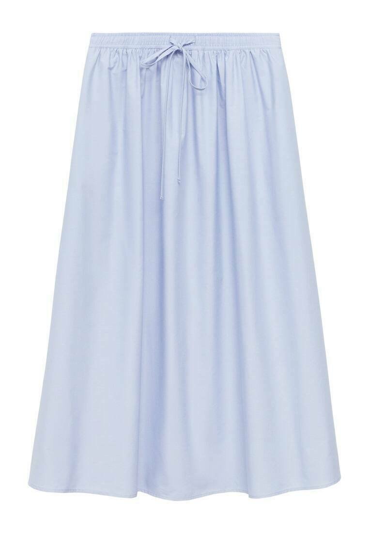 Mango Falda larga - light blue/azul claro - Zalando.es