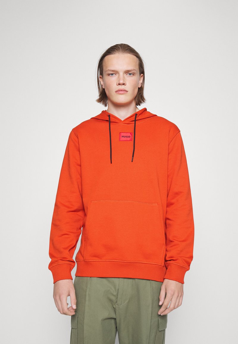HUGO DARATSCHI - Sweatshirt com capuz - dark orange