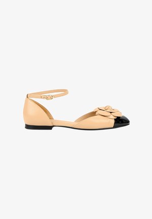 CHANEL, Babies - beige black