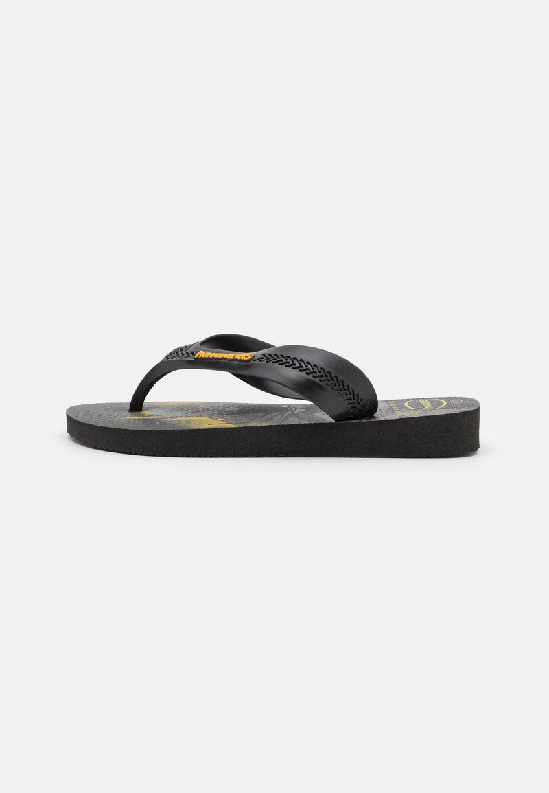 Kinder Badesandalen | Havaianas MAX HEROES Bade-Zehentrenner black/ citrus orange/schwarz - YF84580 Kinder Badesandalen | Havaianas MAX HEROES Bade-Zehentrenner black/ citrus orange/schwarz - YF84580