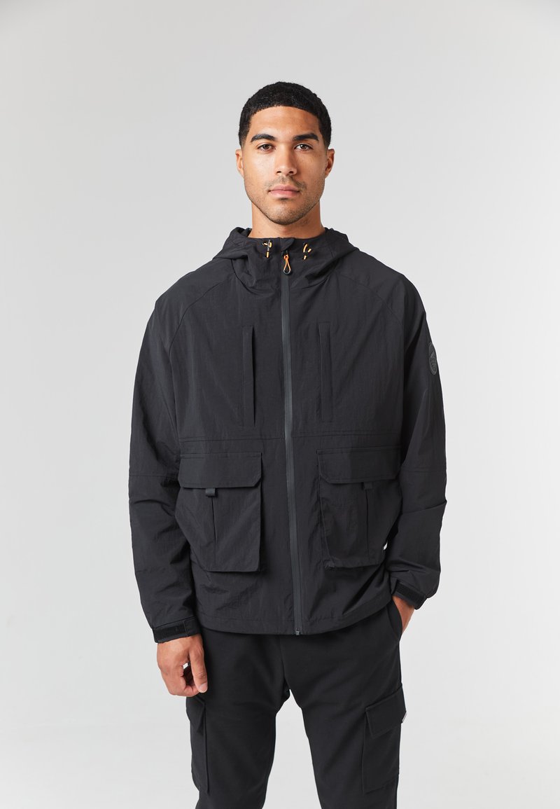 CLOSURE London TECH UTILITY JACKET - Letná bunda - washed black