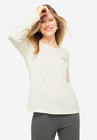 LAURASØN RUNDHALS OEKO-TE - Longsleeve - white