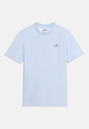 adidas Originals TEE JUNIOR UNISEX - Marškinėliai su spaudiniu - crystal sky