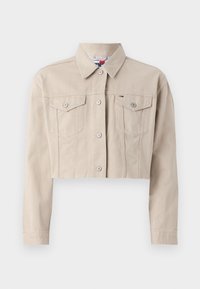 FLAG TRUCKER JACKET UNISEX - Spijkerjas - silt