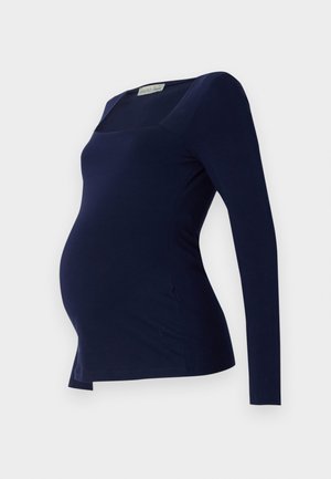 Anna Field MAMA Langærmet T-shirt - dark blue