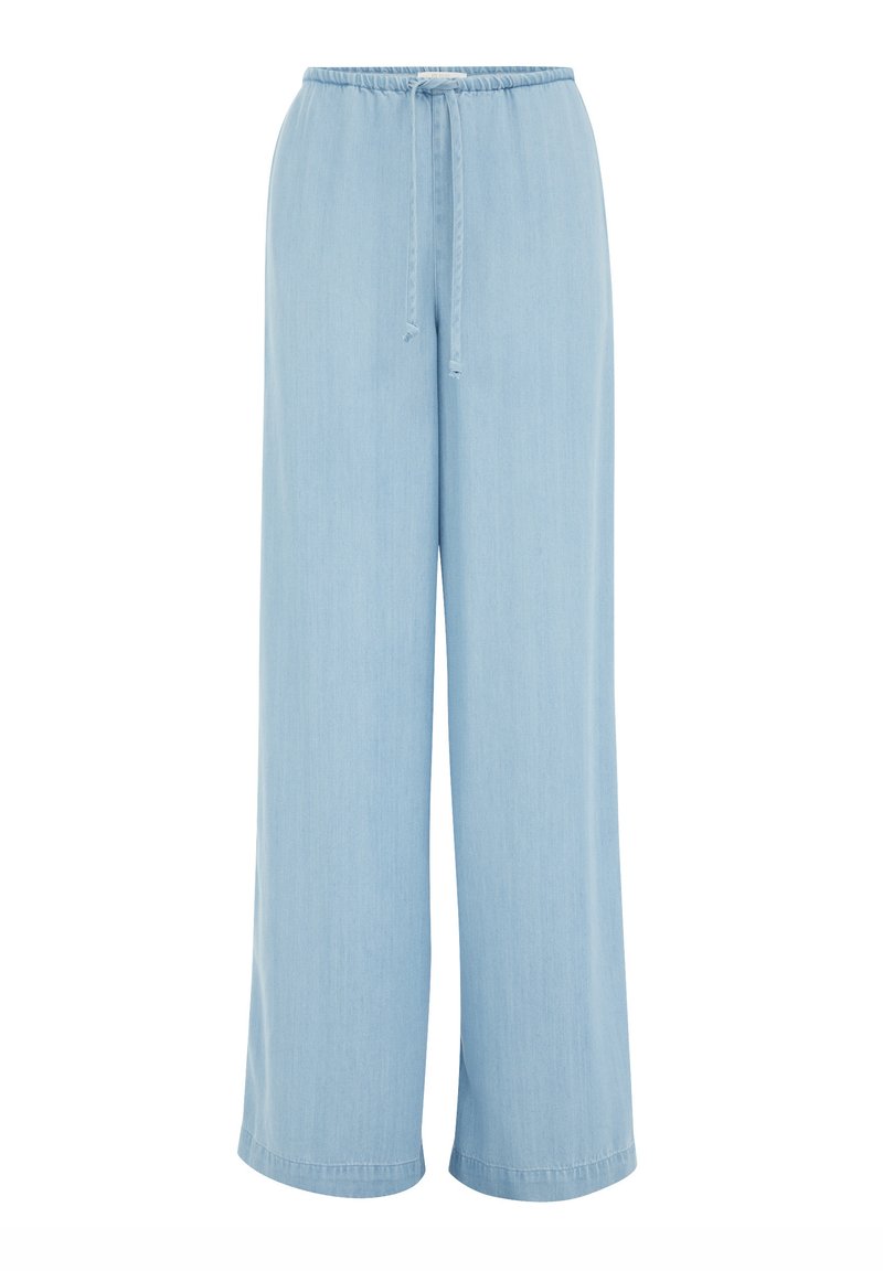 WE Fashion Flared Jeans lichtblauw