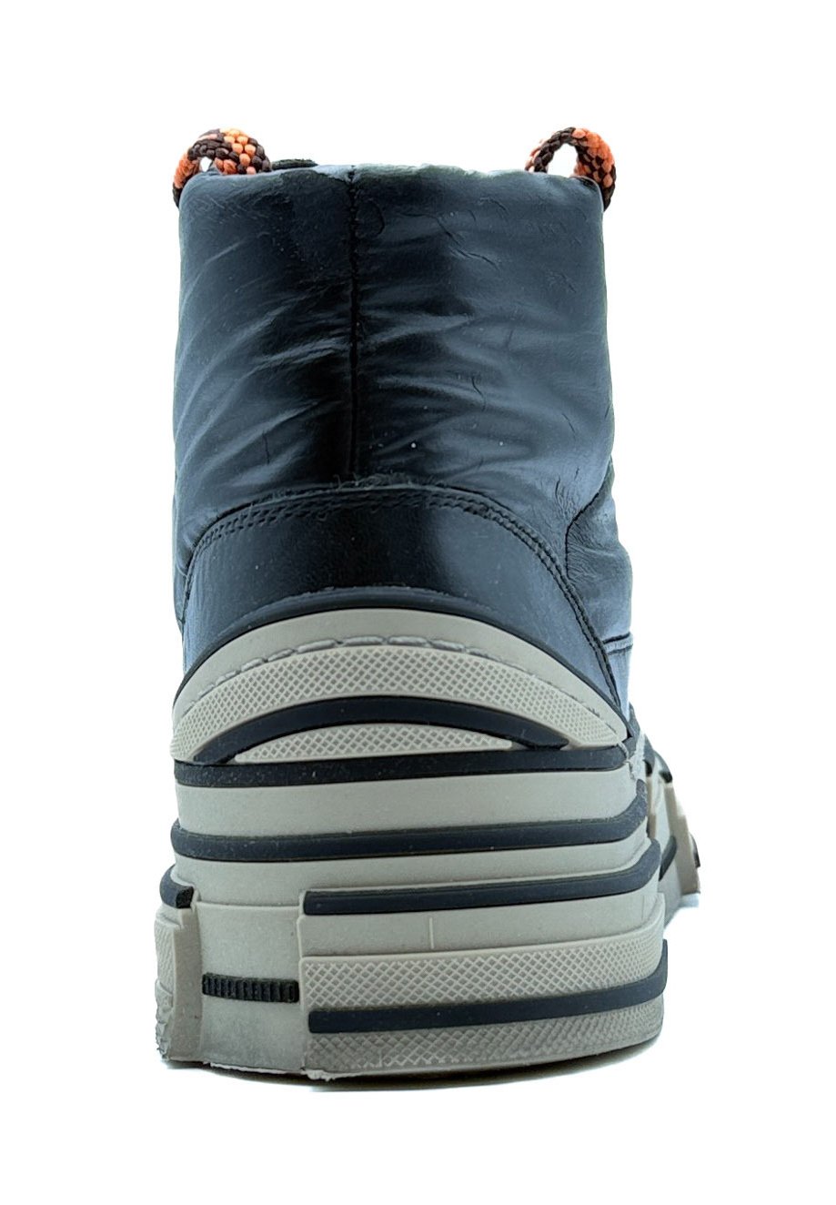 【とおる】※REBECCA ARCHIVES Rebecca White Women Sneaker High in dark blue buy | Zumnorde