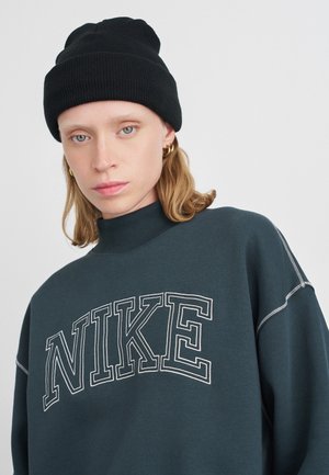 MOCK NECK - Bluză de molton - seaweed