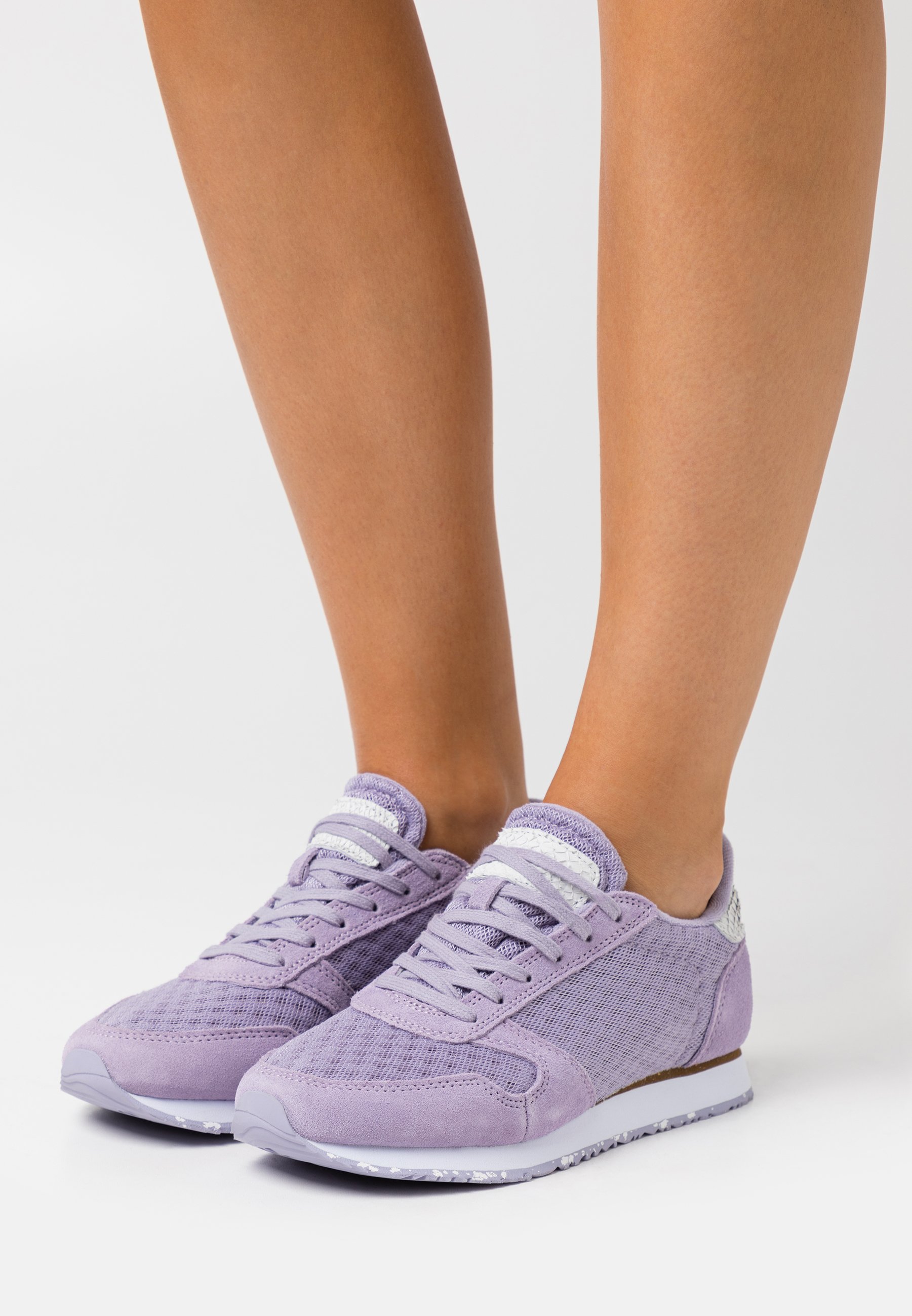 Woden YDUN SUEDE MESH II Joggesko lavendersyrin Woden YDUN SUEDE MESH II Joggesko lavendersyrin
