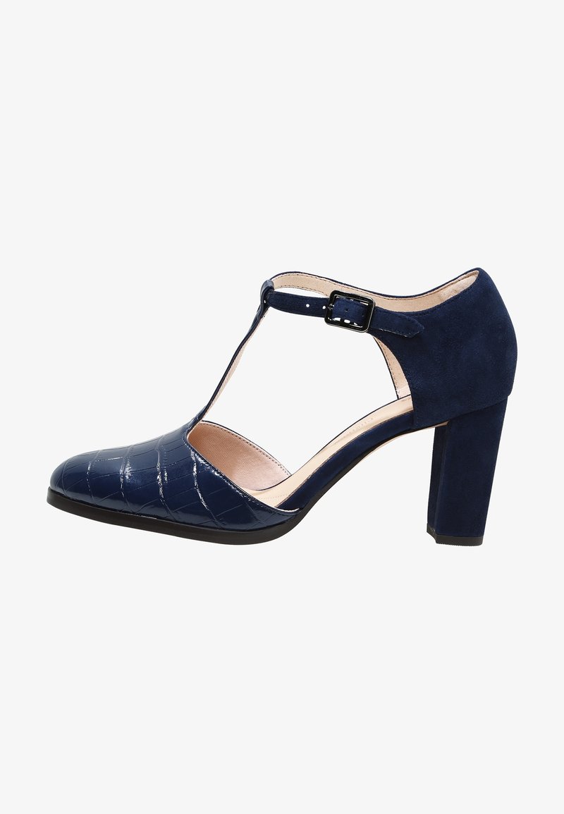Clarks Classic heels blue (Pre-owned)